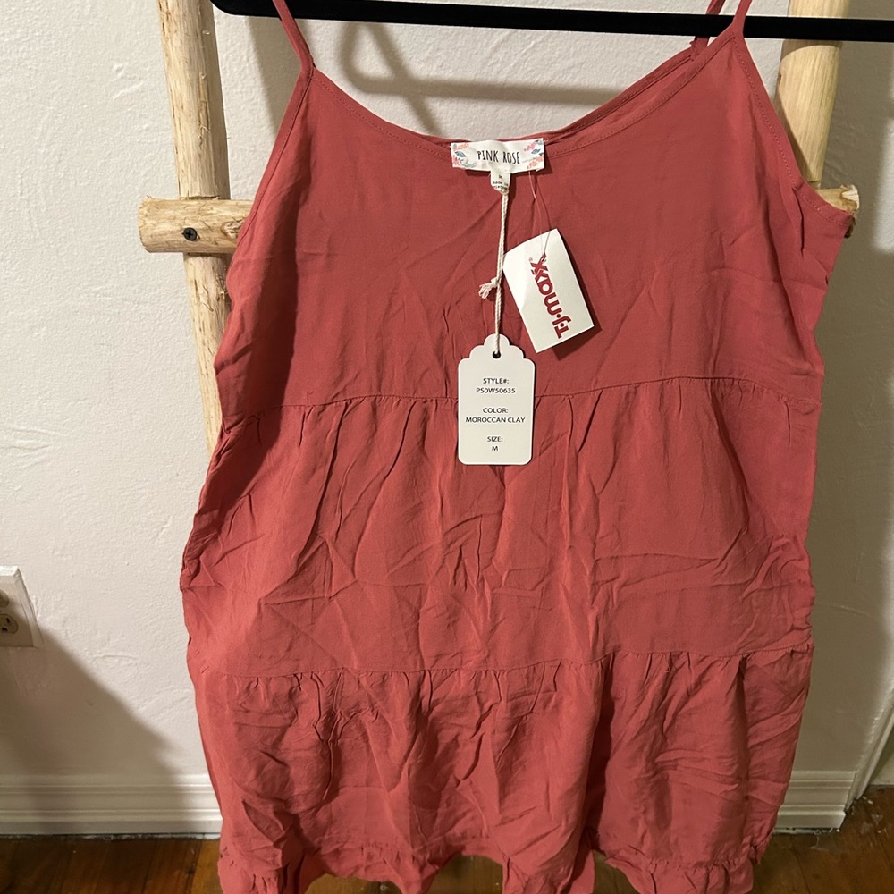 Pink Tank Dress